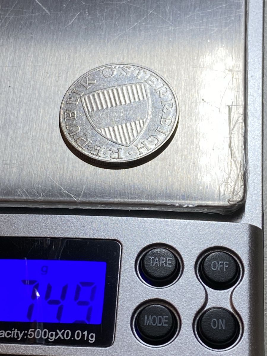 Alle Münzen: Autriche - 10 Shilling - 1958 - AG – Gebraucht aus Payerne von Mike1682 2