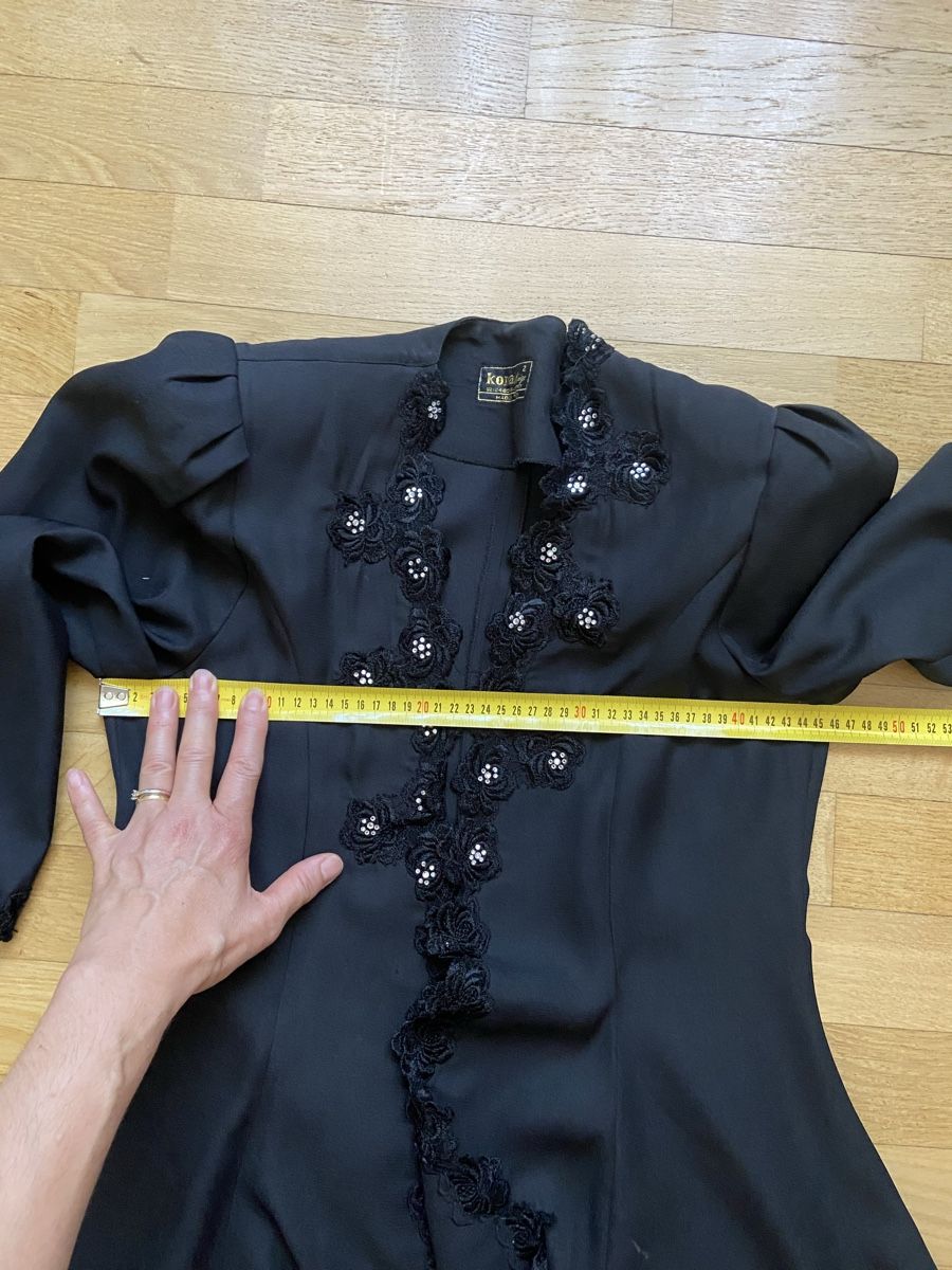Vestiti: VINTAGE 3 TEILIGES KLEID GR 38 – Usato da Zürich venduto da schneeflocke303 6