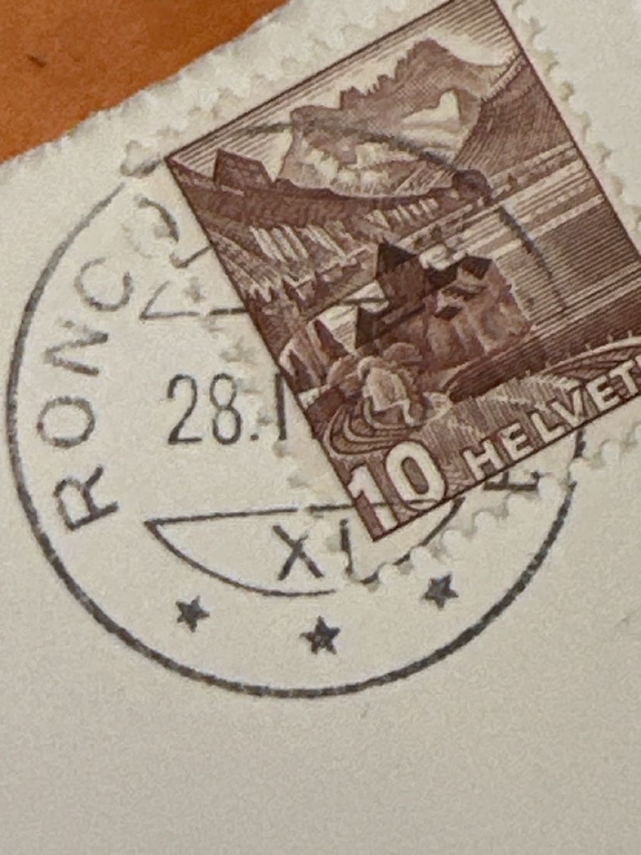 Cartoline postali: Alte Ansichtskarte Ronco s/A. Lago Maggiore – Usato da Zürich venduto da Chaeffeler 2