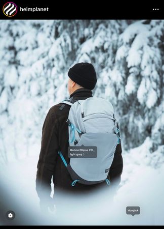 Heimplanet - Motion Ellipse 25 - Daypack, nearly new