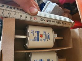 Sicherung Schmelzsicherung 80A gG Hager NH2 100kA NH2LP80MR