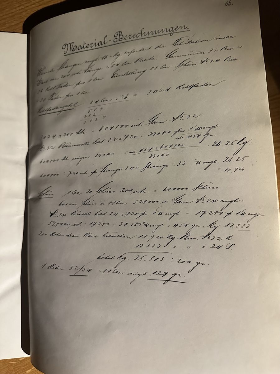 Bücher: 1906 Musterbuch Baumwollweberei mit original Stoffmustern – Gebraucht aus Wettingen von Phibras 4