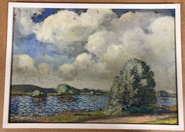 Tolle Landschaft  signiert Jan Terwey (ID H412)