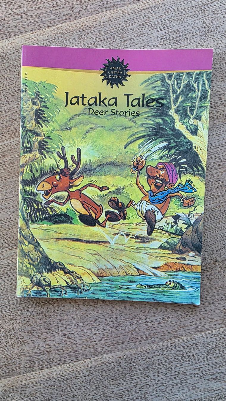 Fumetti: Original indisches Jataka Tales Comic "Deer Stories" – Usato da Hettlingen venduto da Sailor2004