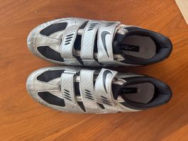 Nike cycling shoes silver black size 42 used