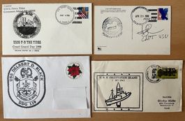 4 Schiffspostbriefe - US-Navy (32)