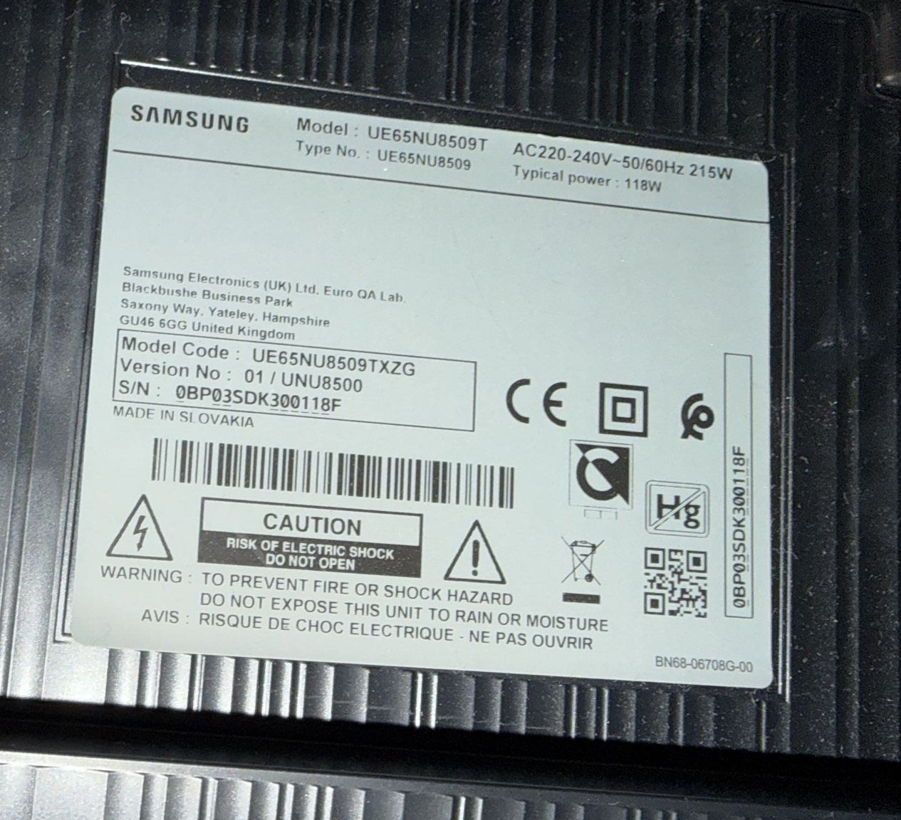 Televisori: samsung Curved 65 zoll – Usato da Widnau venduto da Samael_5 2