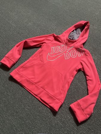 Nike Kapuzenpullover Dri-Fit pink Just Do It Grösse S