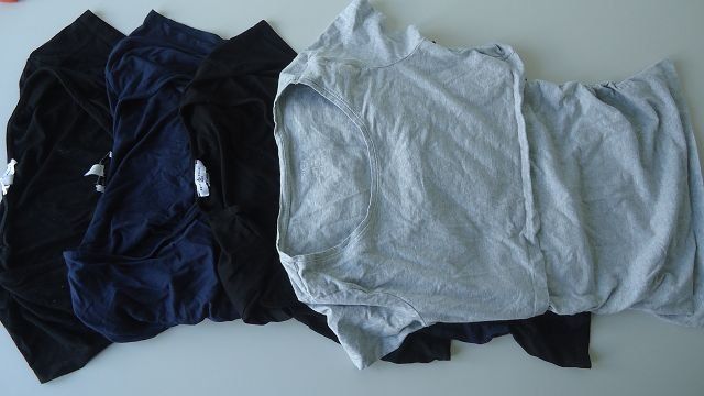 Lotti di vestiti: Damen Umstands-Oberteile 4er Set Grösse 36/38 – Usato da Ergisch venduto da Haemmerli59 4