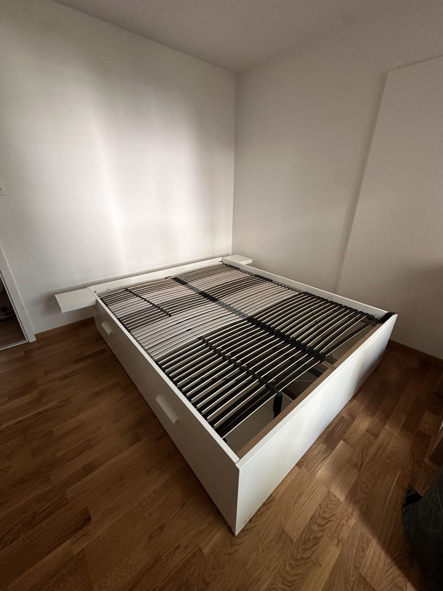Letti: Bett weiss 160cm Ikea – Usato da Zürich venduto da hus_2sc5