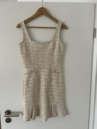 Miss Selfridge Kleid, Gr. 38, Tweed Minikleid
