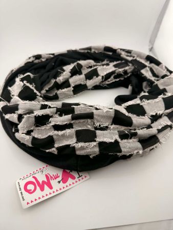 MYMO Damen Schlauchschal Karo Muster neu ✅