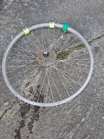 Roue arrière VTT 26 pouces avec cassette (pignons)