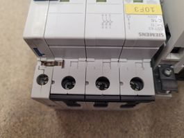 Siemens Leitungsschutzschalter 5SY43 MCB C16 und C10