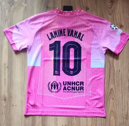 Nike Kinder Trikot Barcelona Lamine Yamal #10 Gr.164, Neu