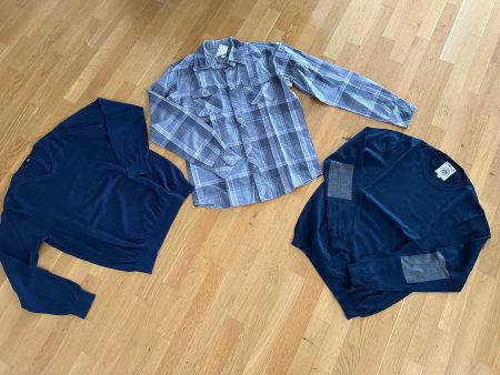 Pullover und Hemd Kleiderset von John Adams und LTB Gröss L