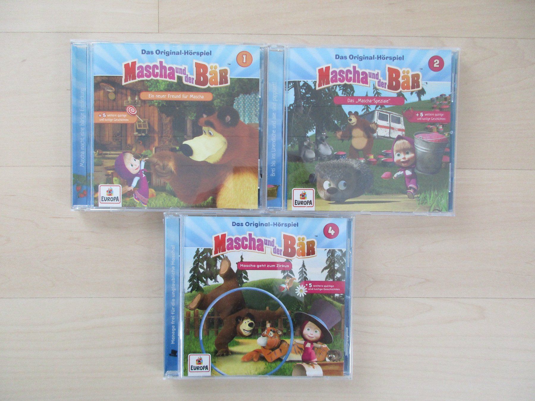 CD: 3x Mascha und der Bär / Hörspiel CD – Nuovo (secondo la descrizione) da Gossau SG venduto da Black-Queen