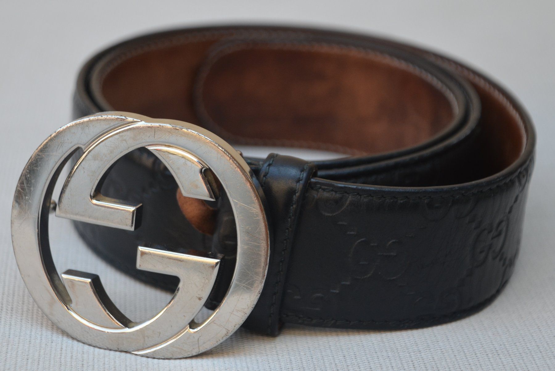 Louis Vuitton Cinture: Gucci Monogram Gürtel / ceinture – Usato da Collonges venduto da Auganien