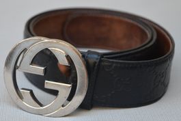 Gucci Monogram Gürtel / ceinture