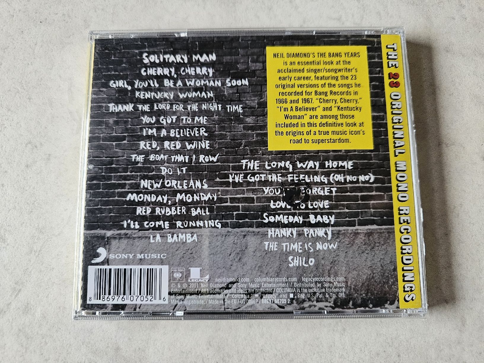 CDs: Neil Diamond  -  The Bang Years  /  Fabrikneu – Neu und originalverpackt aus Schneisingen von backstore24 1