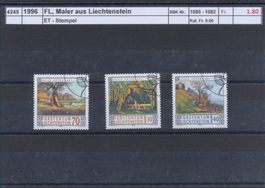 1996 FL, "Maler aus Liechtenstein", ET - Stempel