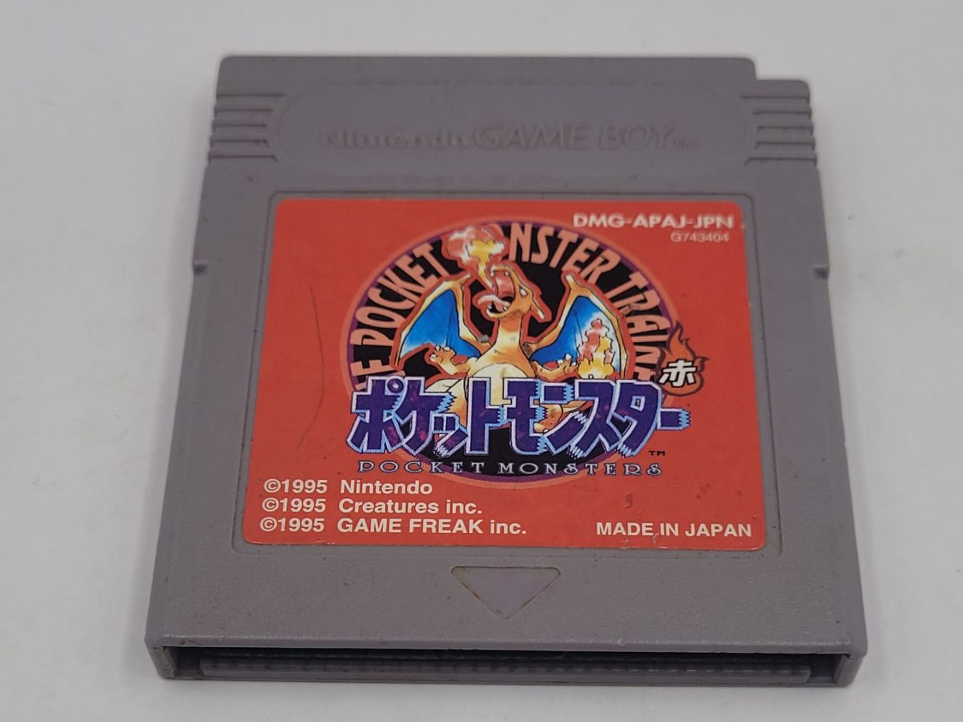 Pokémon Spiele: Pokemon Rot Gameboy GB Modul Japan – Gebraucht aus Münchenstein von danytlaw