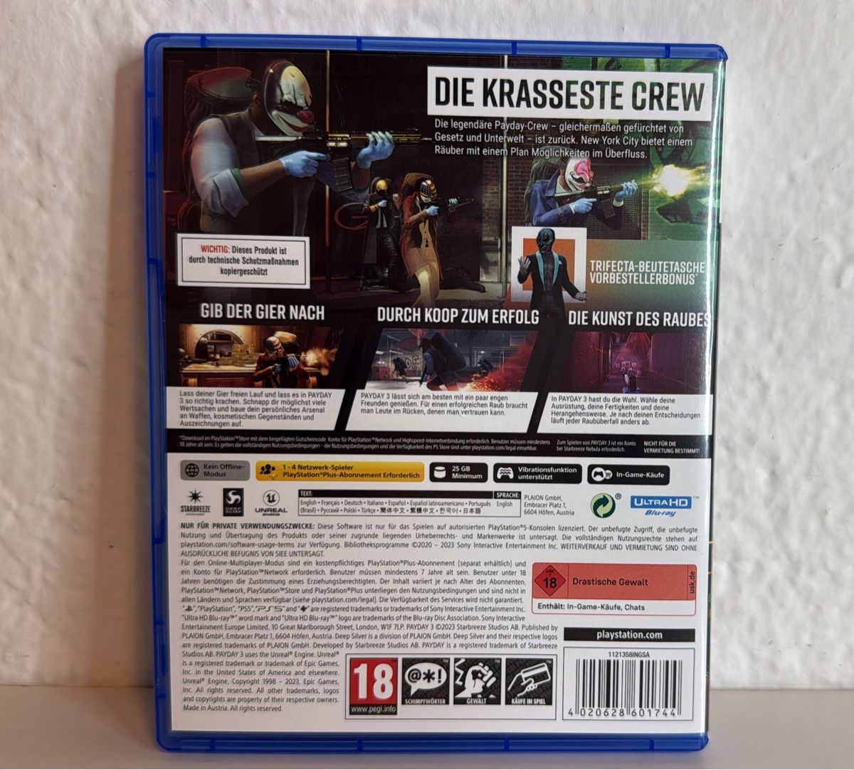 Sony Giochi: Payday 3 - PS5 Game - Day One Edition - Excellent Condition – Usato da Ehrendingen venduto da bubulence 1