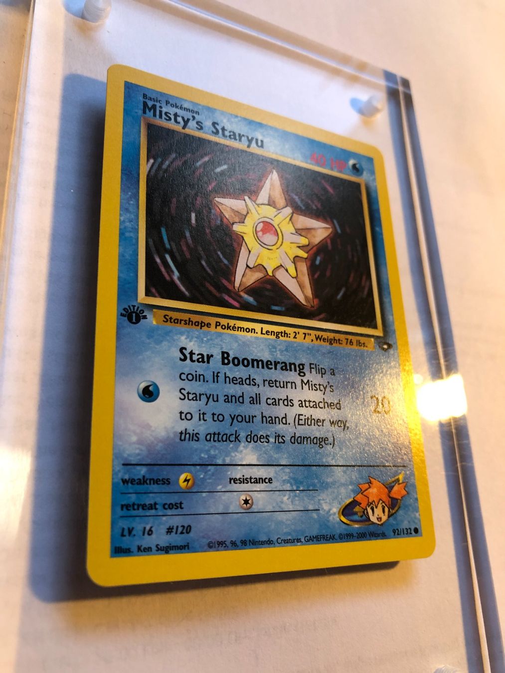 Carte collezionabili: Misty's Staryu 1st Gym Challenge - MINT - ab 1.- – Usato da Giubiasco venduto da dan_pr8b 1