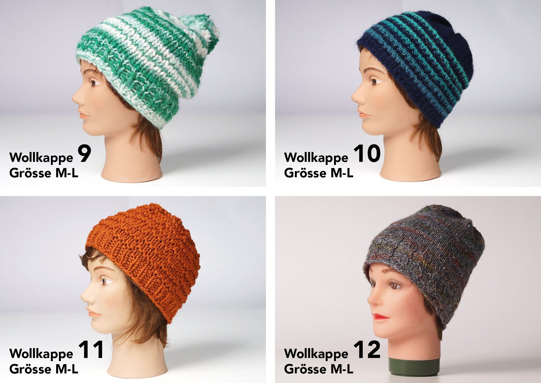 Hüte, Mützen & Caps: Handgestrickte Wollkappen – Neu (gemäss Beschreibung) aus Buochs von chicco64 2