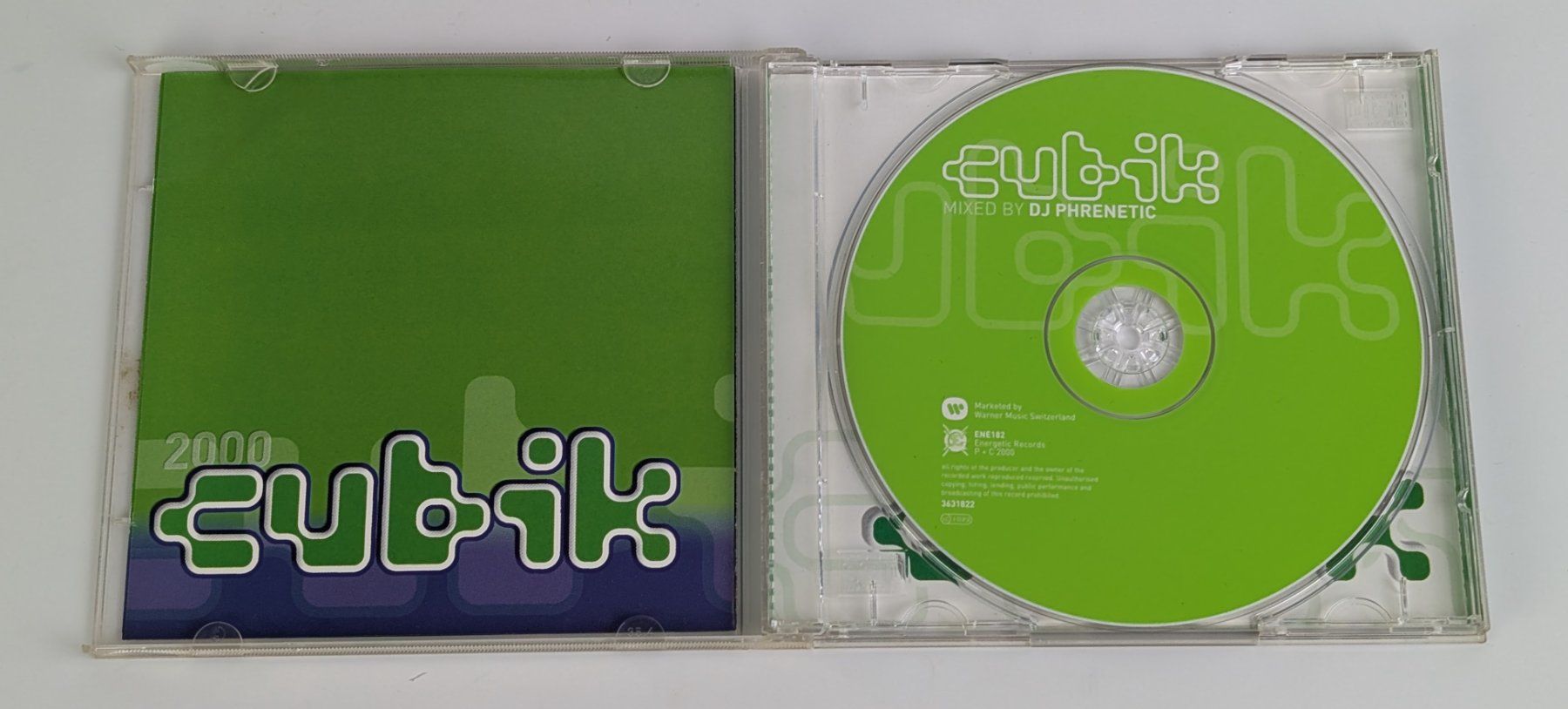 CD: Cubik 2000 - DJ Phrenetic (CD) Trance Techno Compilation – Usato da Zürich venduto da 1.Simon 2