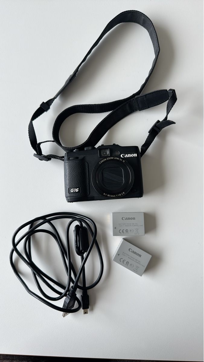 Canon Kamera: Canon PowerShot G16 Digitalkamera – Gebraucht aus Zürich von Skalandianer