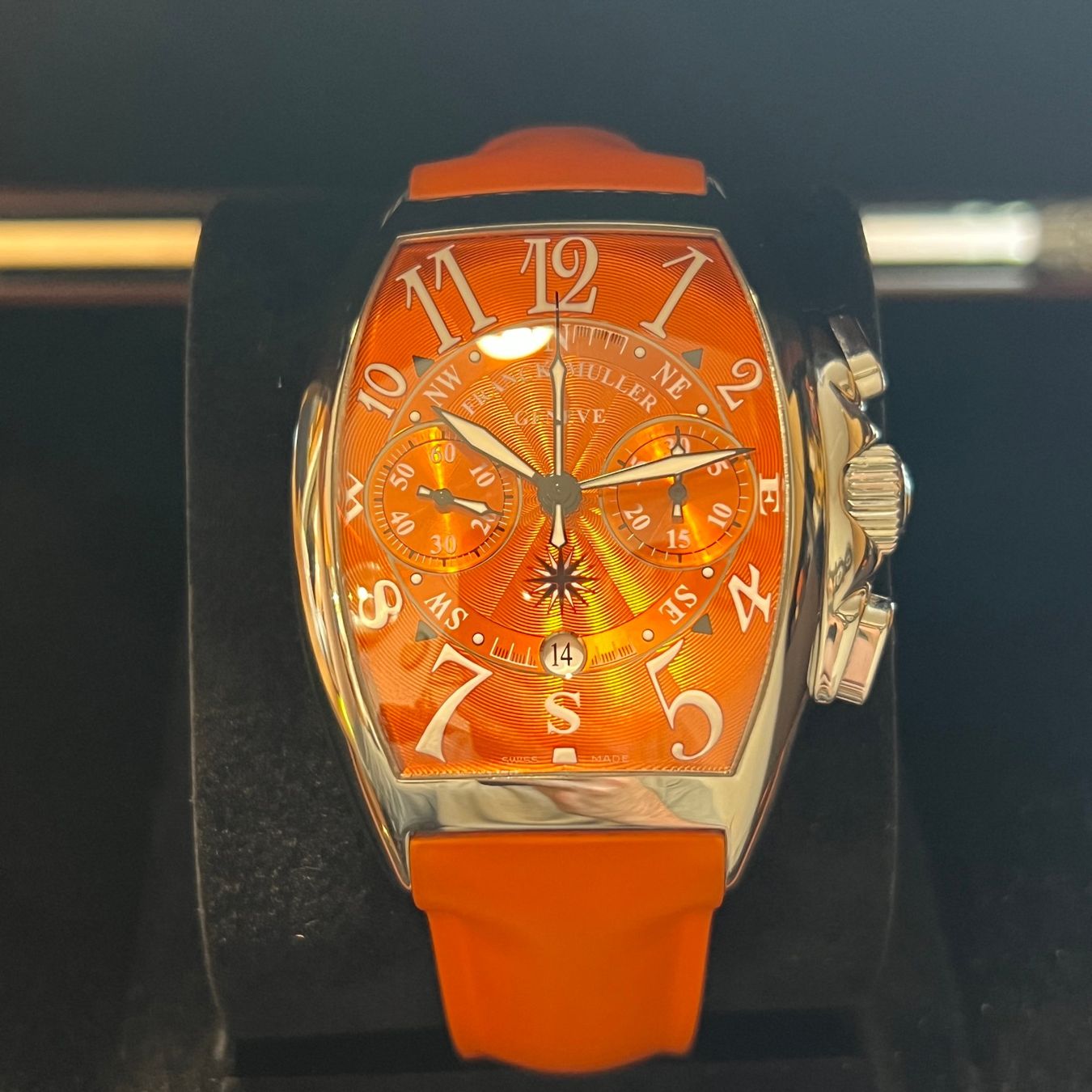Franck Muller Uhren: Franck Muller Mariner Automatic Full Set 8080CCDTMAR – Gebraucht aus Carouge GE von Watchaser