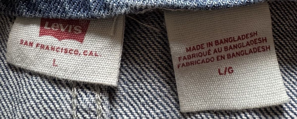 Levi's Jeans: Denim Dungaree Dress Levis Size L – Neu (gemäss Beschreibung) aus Mühlethurnen von Indriukas 1