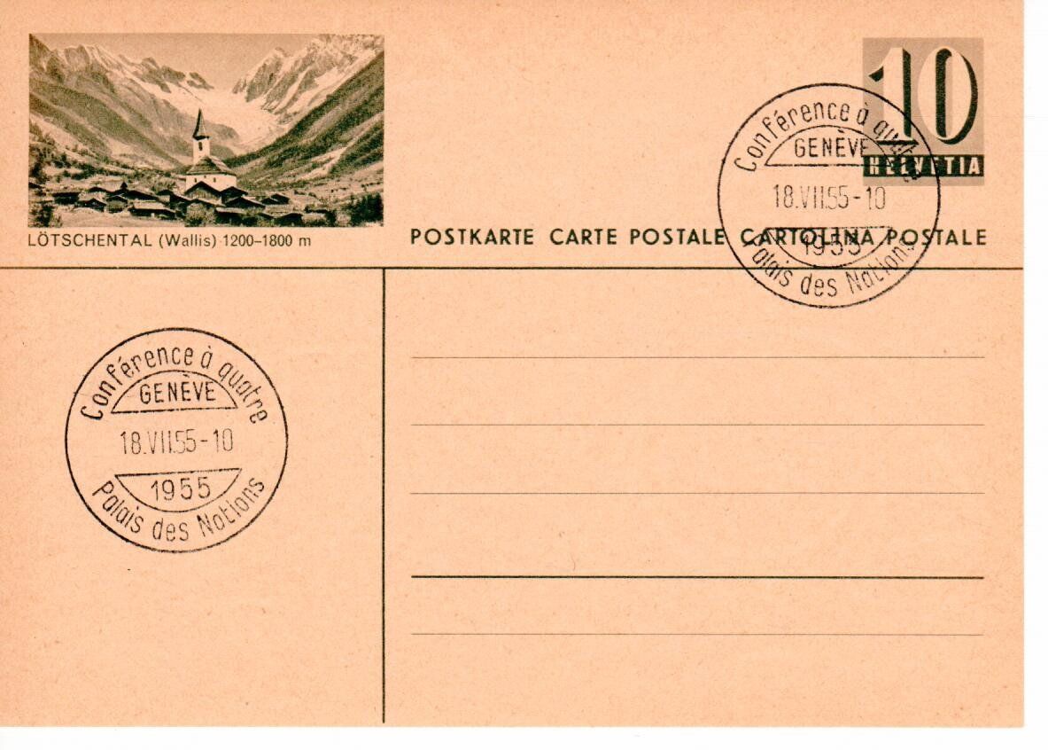 Tutti i francobolli: Bildpostkarte - Lötschental – Usato da Wolhusen venduto da Curver9