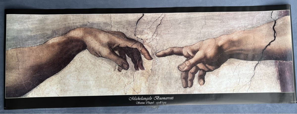 Poster & Bilder: Poster Michelangelo 53x158 cm – Neu (gemäss Beschreibung) aus Schwyz von rs-trend