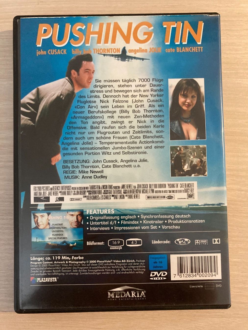 Tutti i DVDs: Pushing Tin DVD – Usato da Brütten venduto da voene77 1