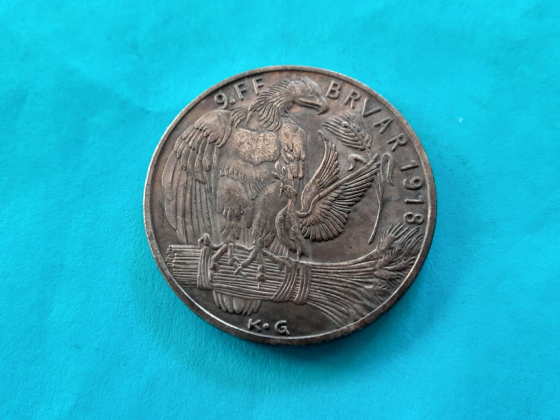 Medaglie: Medaille 1918, Friede mit der Ukraine, 36mm – Nuovo (secondo la descrizione) da Aarau venduto da Reto_BA_01 1