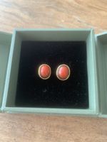 Vintage Cabochon Stecker 8 Karat Gold 3 g