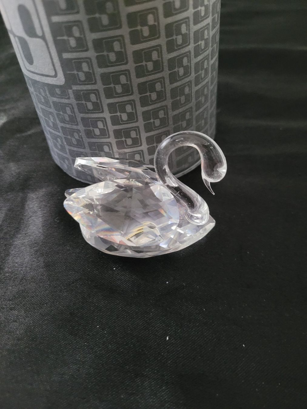 Swarovski Statuette: Swarovski schwan klein Vintage mit spitzem Schnabel – Usato da Wilen b. Wollerau venduto da Flitzi 1