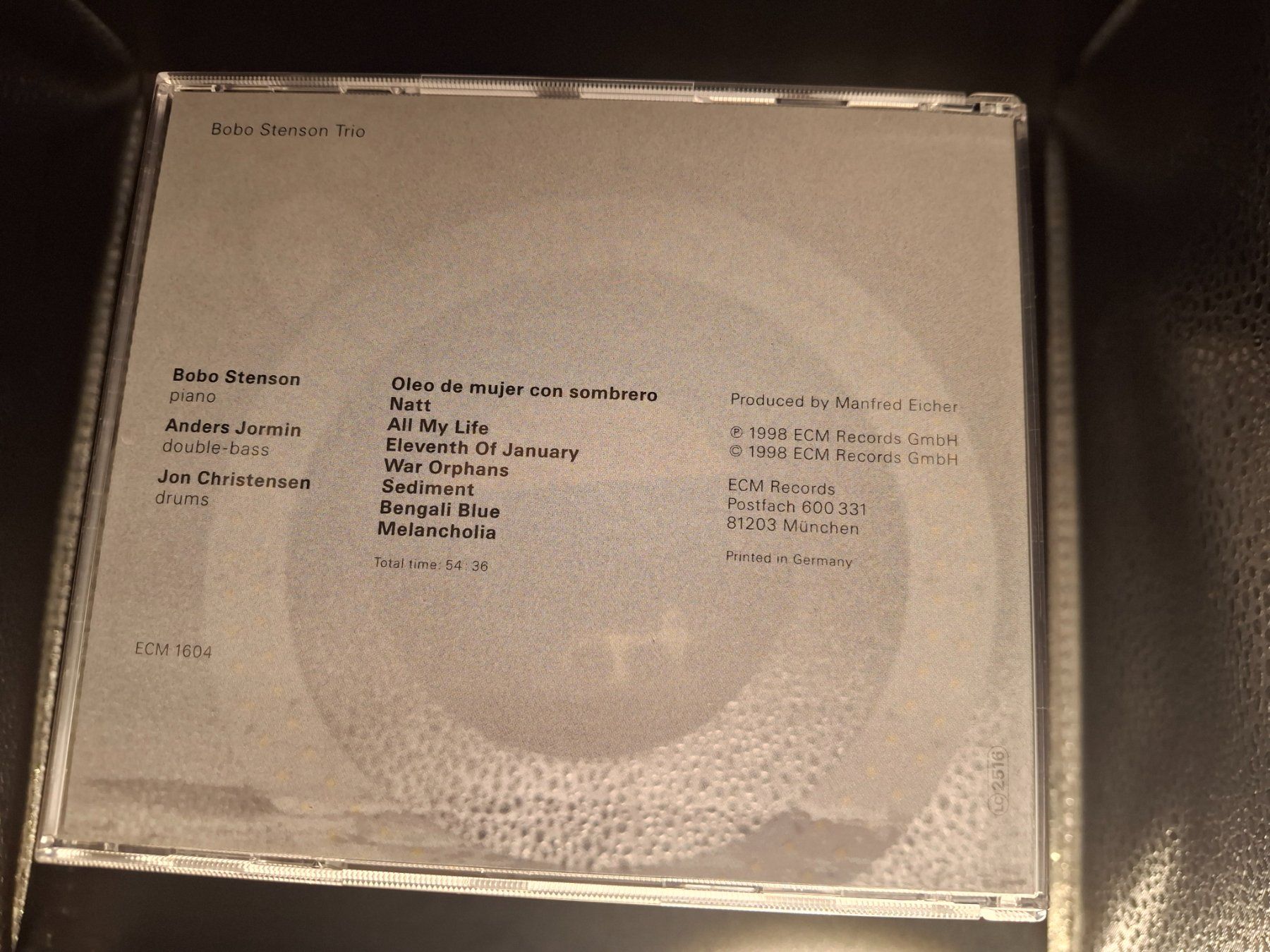 CDs: Bobo Stenson Trio – War Orphans – Gebraucht aus St.Gallen von CD_jalamusic 3