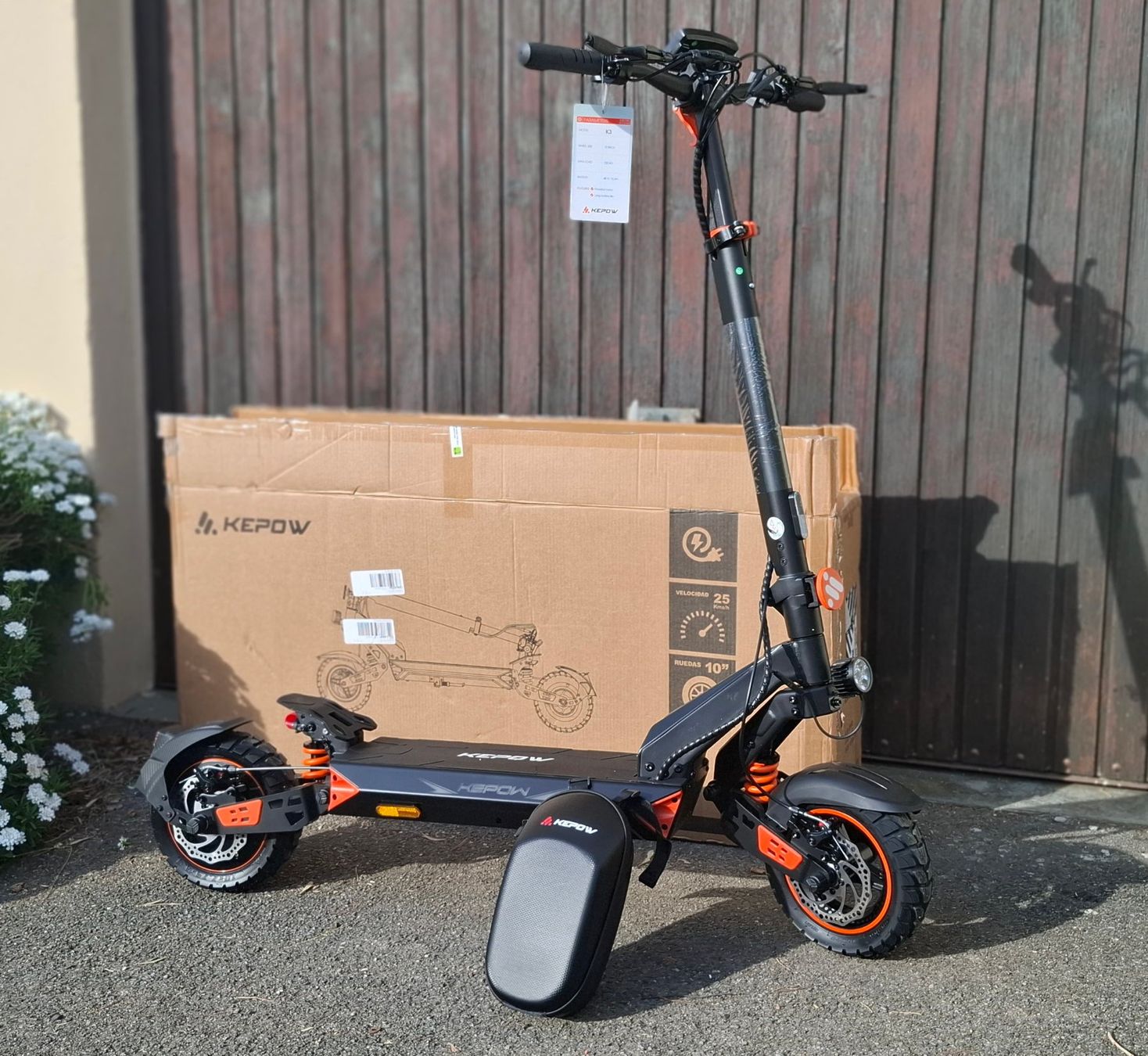 Kickboard: Offroad E-Trotti / E-Scooter 1000W, bis 50km/h – Nuovo e nell'imballaggio originale da Baar venduto da Cooltango
