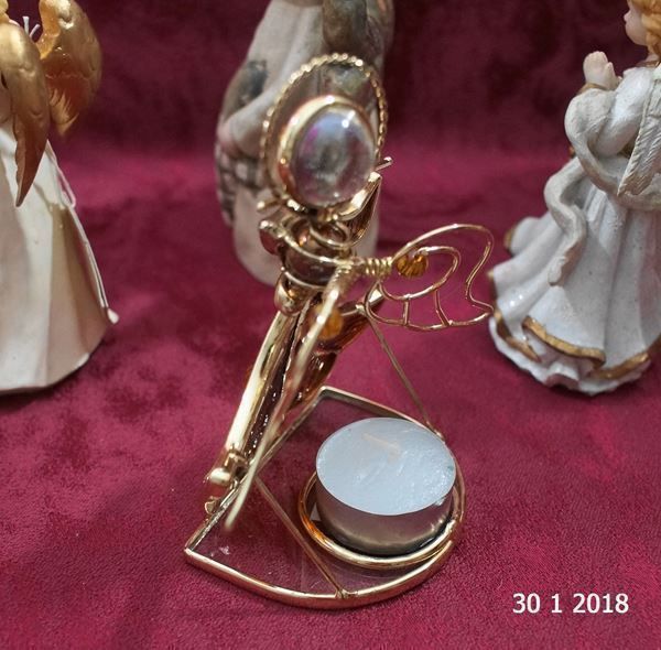 Statuette: 5 diverse Engel – Usato da Basel venduto da The_Onliners 2