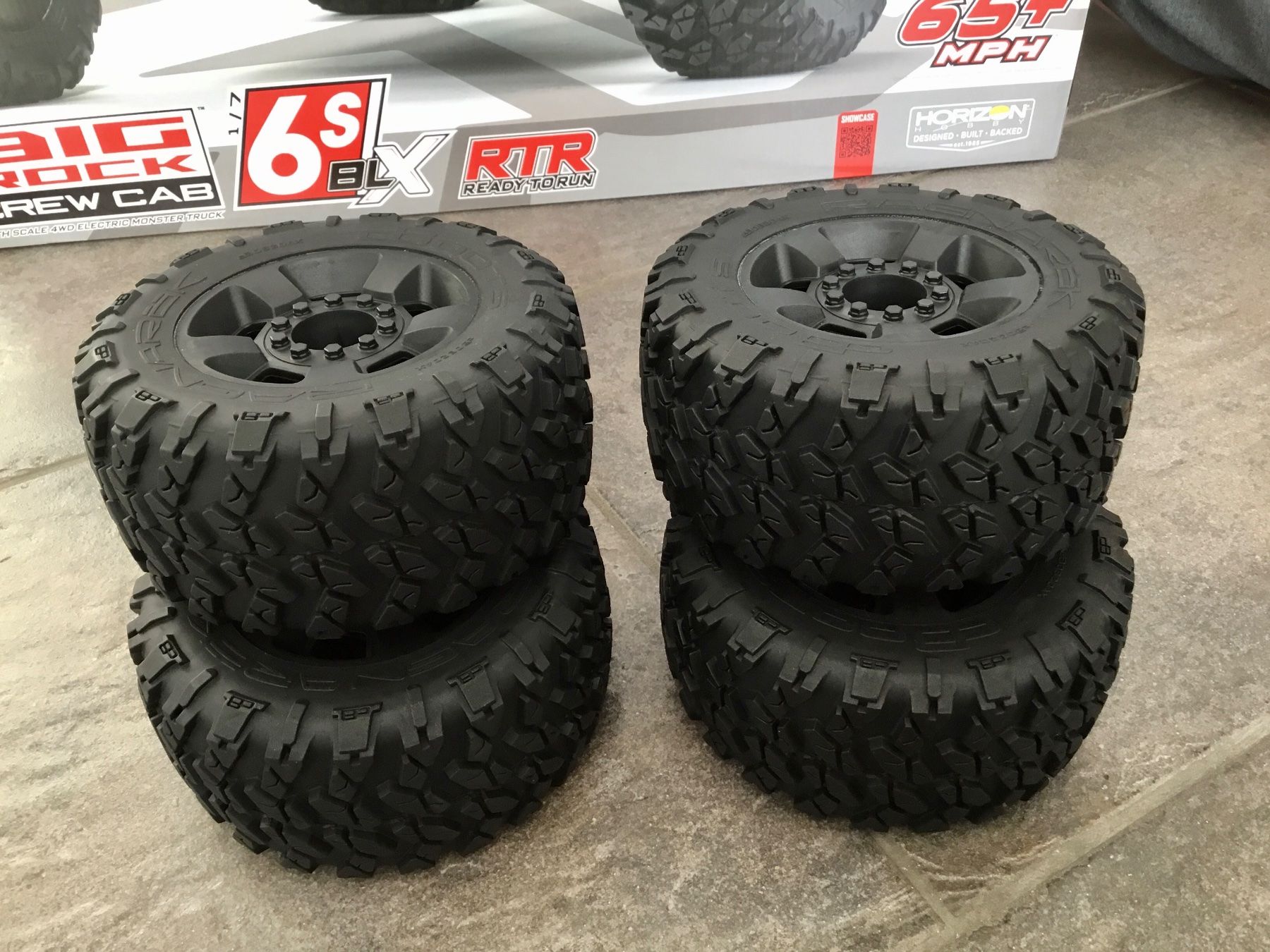Arrma Modellismo RC: Arrma BigRock 6S 1:7 Räder neu – Nuovo (secondo la descrizione) da Büsserach venduto da Swissbluesmobile 6