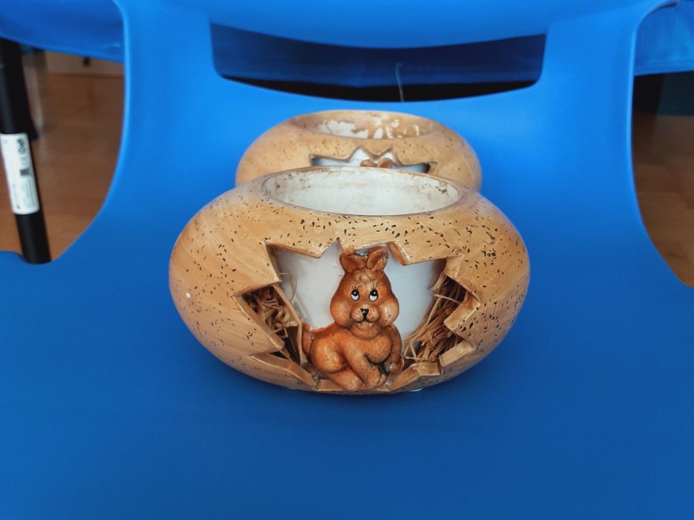 Kerzenständer: Kerzenhalter Hase im 2er Set – Gebraucht aus Glattfelden von Roman2504 3