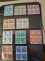 Pro Patria 4er Block Sammlung⨀ von 1961 bis 2010 in Album👍