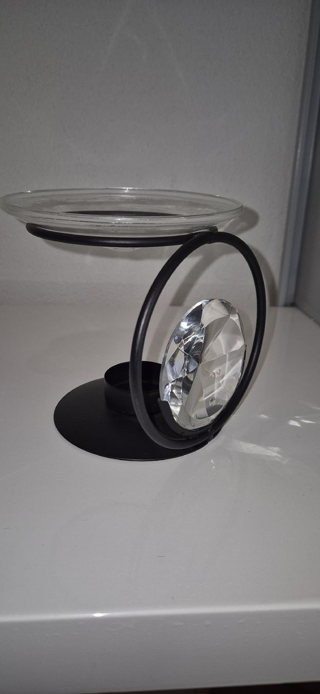 Portacandele: Duftlampe mit Glaskristall – Usato da Rifferswil venduto da Tinaa1987 1