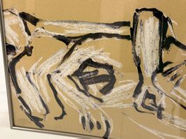 Dieter Linxweiler (1941–2020) mix media tinten