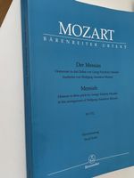 Bärenreiter Händel Messias / Messiah bearbeitet von Mozart