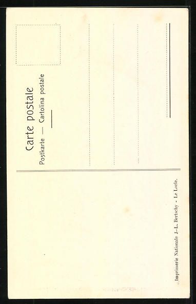 Cartoline postali: Le Locle, Fête Romande des Sections Mon – Usato da Berlin venduto da bartko-reher 1