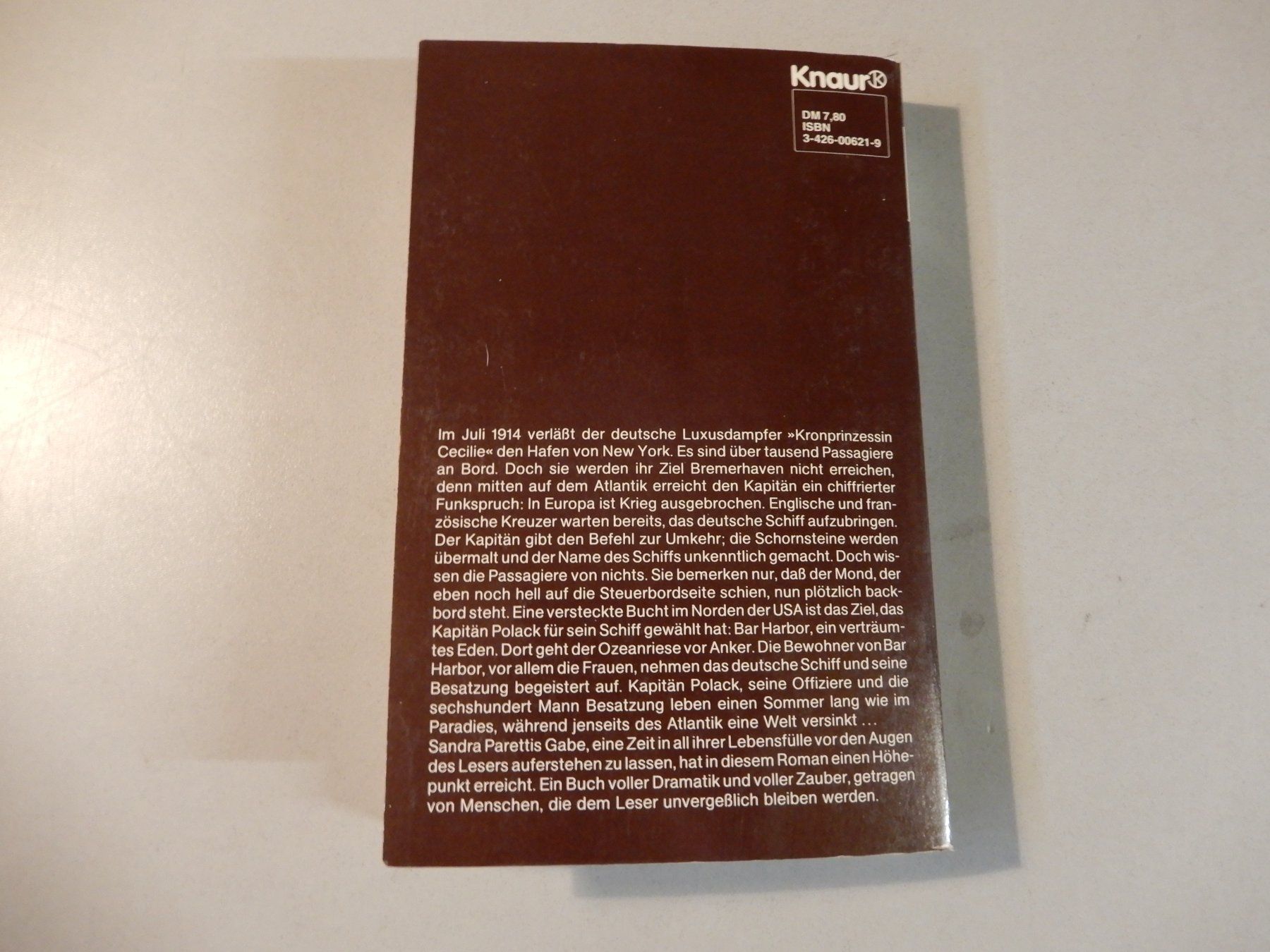 Libri: Sandra Paretti: Das Zauberschiff, Roman – Usato da Erstfeld venduto da Mario_boe0 9
